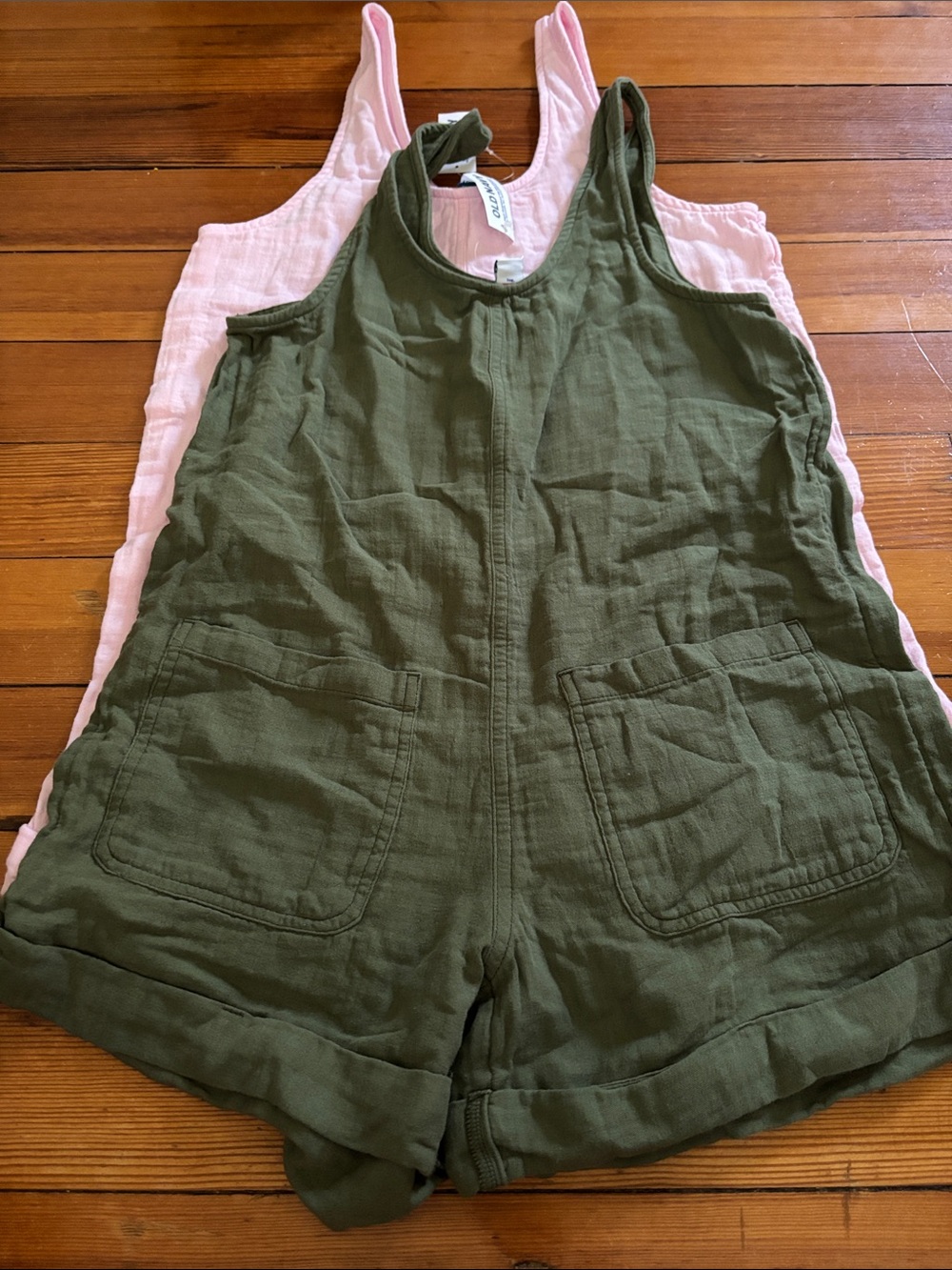 Set of 2 Girls Old Navy Shortalls